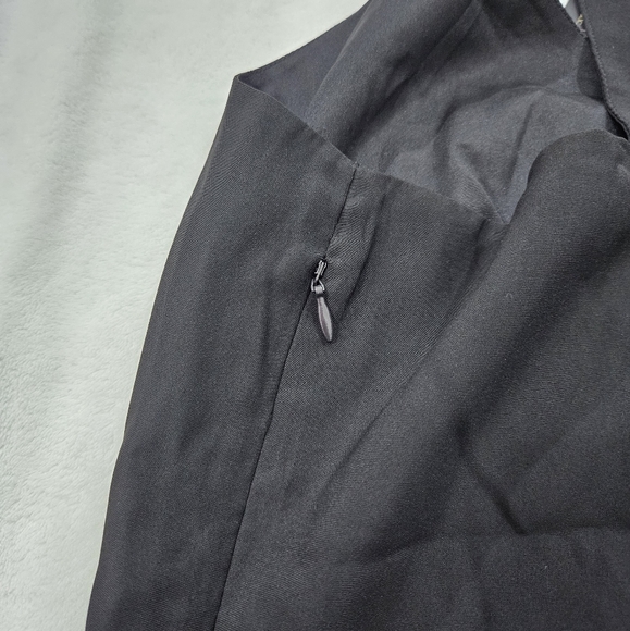 Banana Republic Maxi Dress with Leg Slit in Black Women’s Size M - Picture 7 of 8